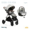 Duo Poussette Aeria + Siège Auto I-Level Recline JOIE Signature Oyster