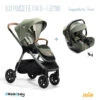 Duo Poussette Finiti + I-Jemini JOIE Signature Pine