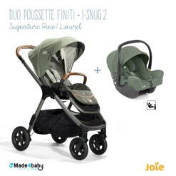 Duo Poussette Finiti + I-Snug 2 JOIE Signature Pine / Laurel