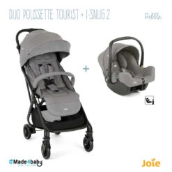 Duo Poussette Tourist + I-Snug2 JOIE Pebble