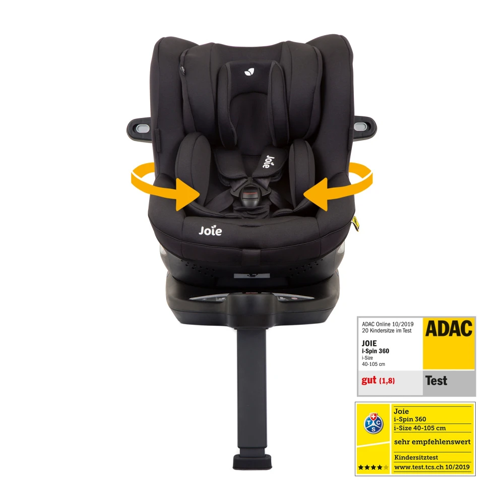 Joie Siège Auto I-size Spin 360 Coal Groupe 0+/1 - Image 3