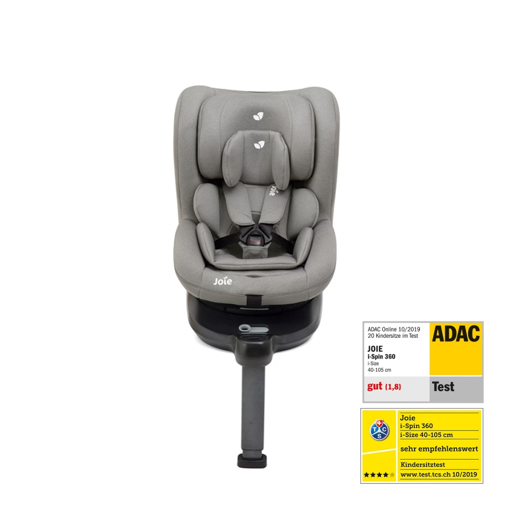 Joie Siège Auto I-size Spin 360 Grey Flannel Groupe 0+/1 - Image 3