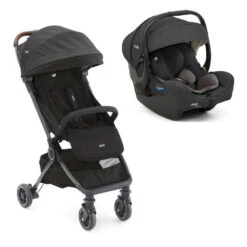 Joie Pack Duo Poussette Pact Flex Shale + Siège Auto I-gemm 3 Shale