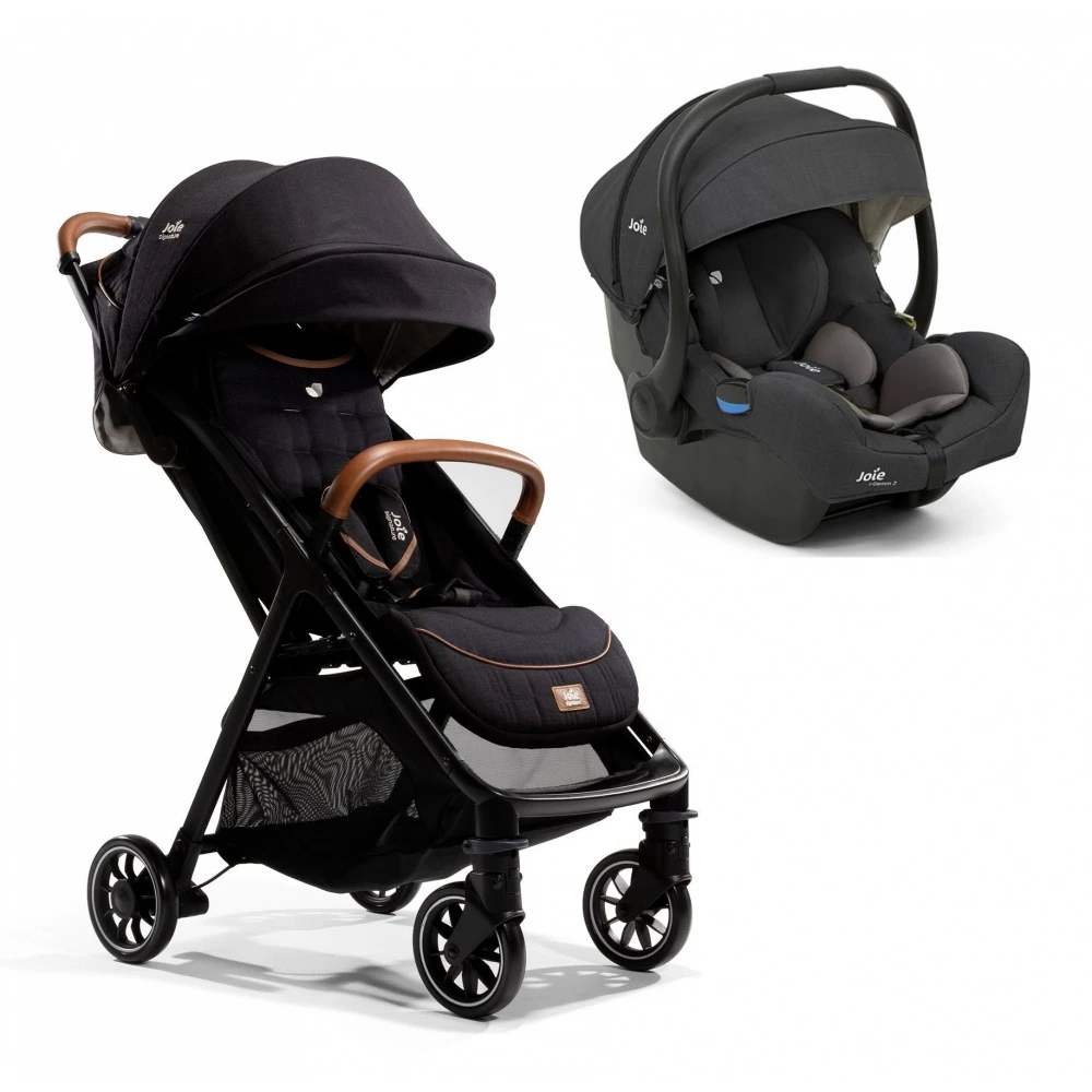 Joie Pack Duo Poussette Parcel Signature Eclipse + Siège Auto I-gemm 3 Shale