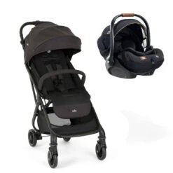 Joie Pack Duo Poussette Tourist Shale + Siège Auto I-level Eclipse