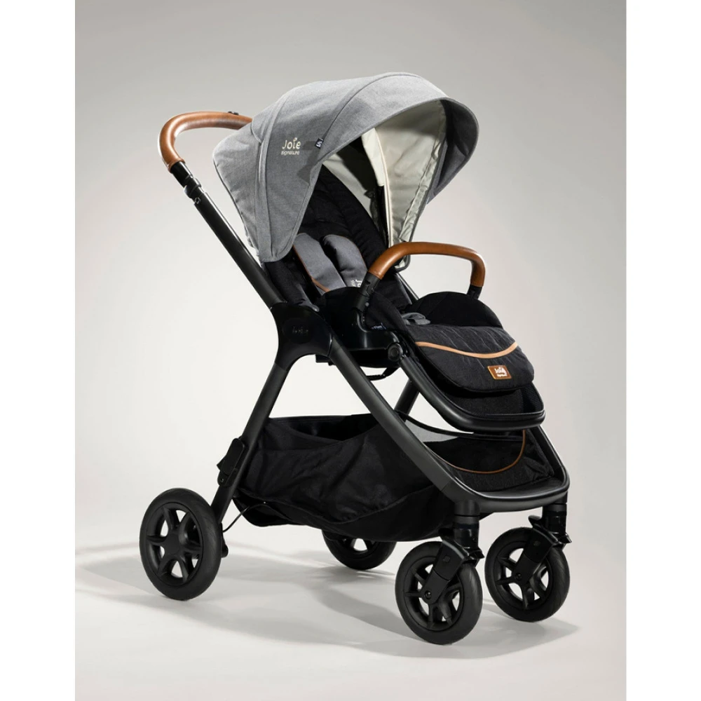 Joie Pack Duo Poussette Finiti Carbon + Siège Auto I-level Recline Carbon - Image 2