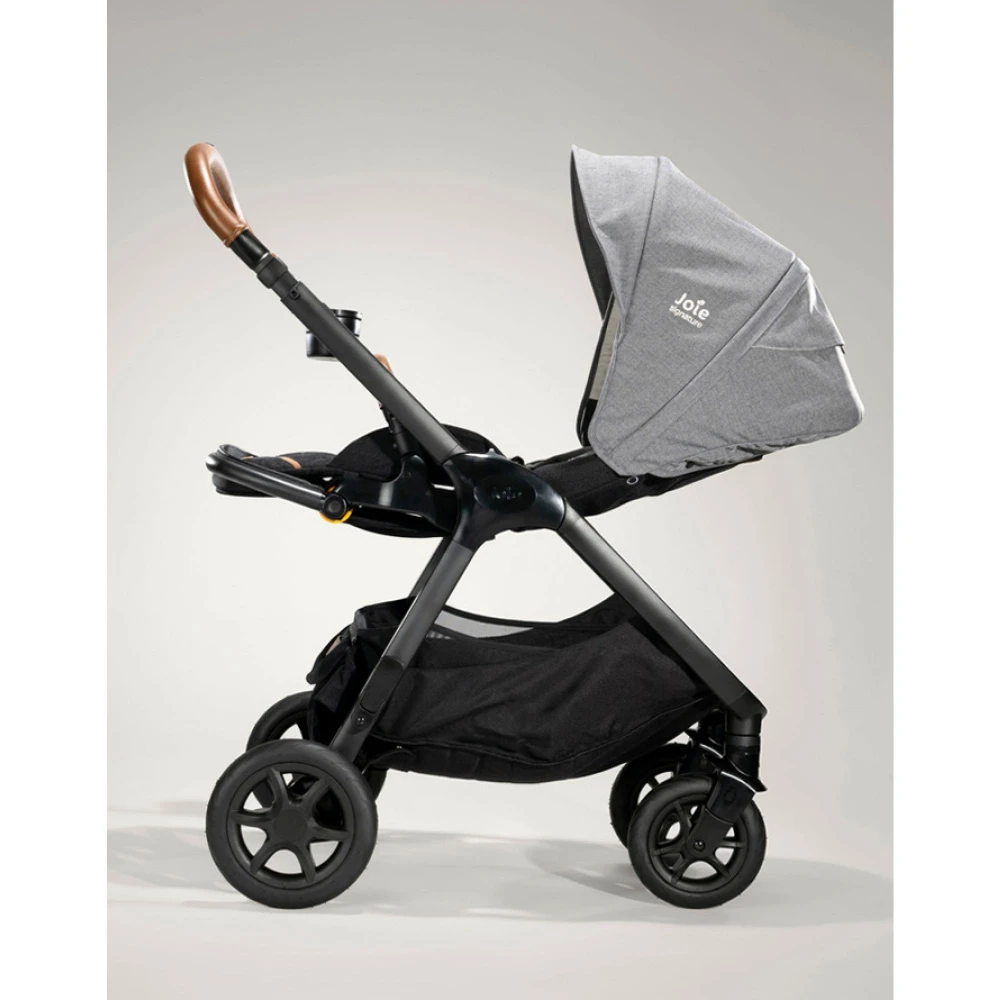 Joie Pack Duo Poussette Finiti Carbon + Siège Auto I-level Recline Carbon - Image 9