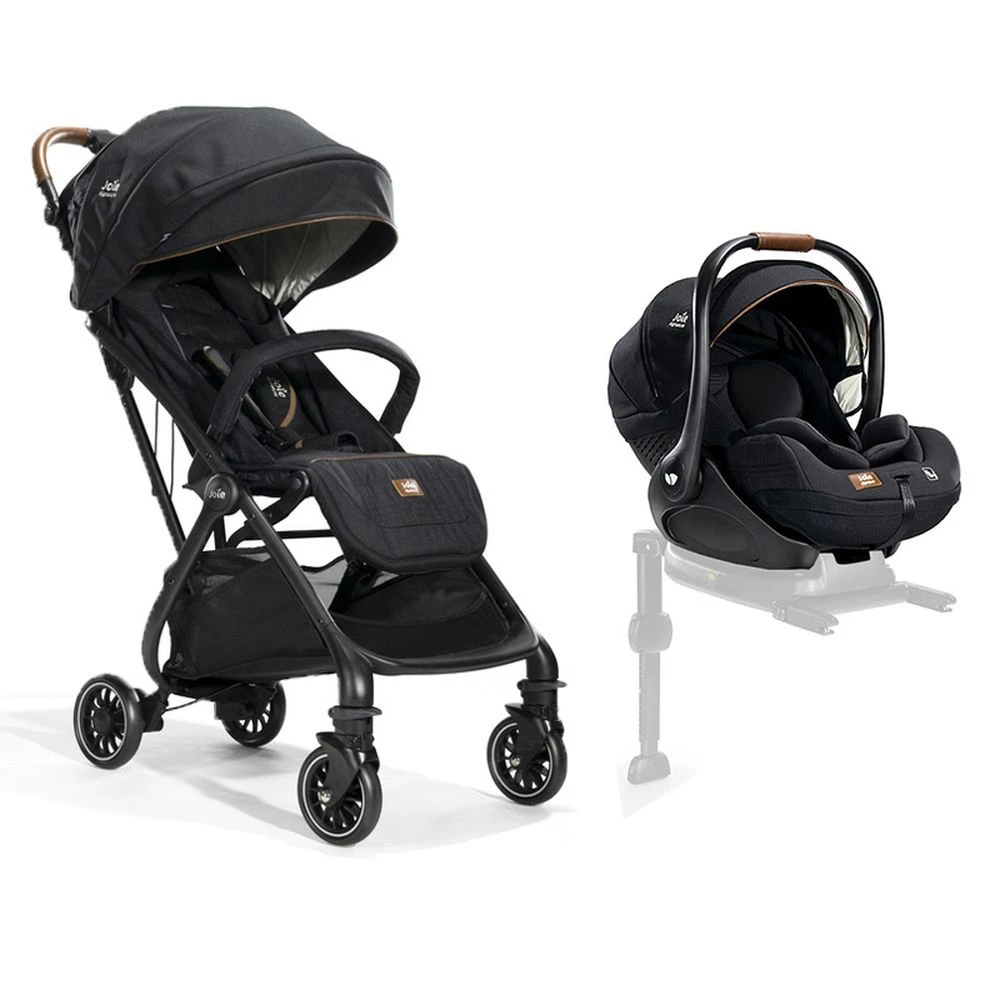 Joie Pack Duo Poussette Tourist Eclipse + Siège Auto I-level Recline Eclipse