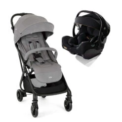 Joie Pack Duo Poussette Tourist Pebble + Siège Auto I-jemini Signature Eclipse