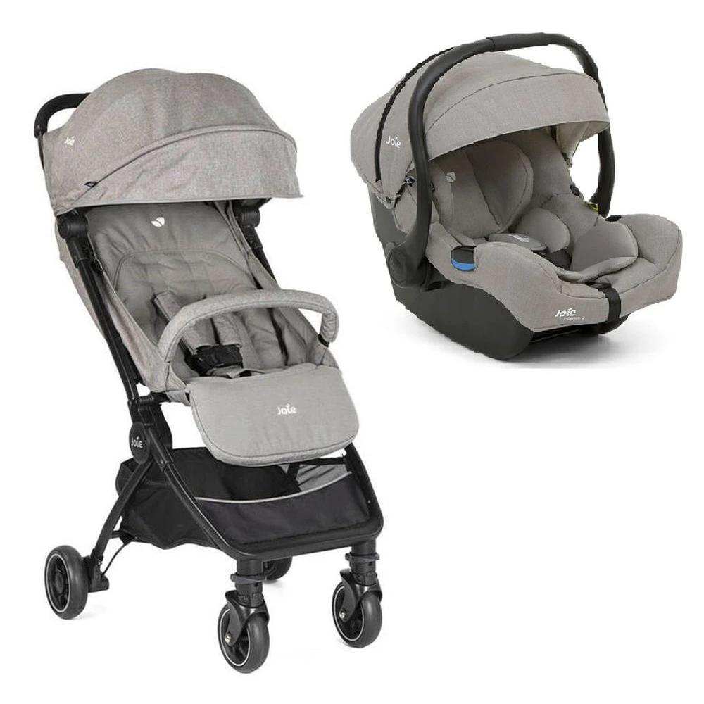 Joie Pack Duo Poussette Pact Flex Pebble + Siège Auto I-gemm 3 Pebble