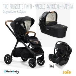 Trio Poussette Finiti + Ramble XL + I-Jemini JOIE Signature Eclipse